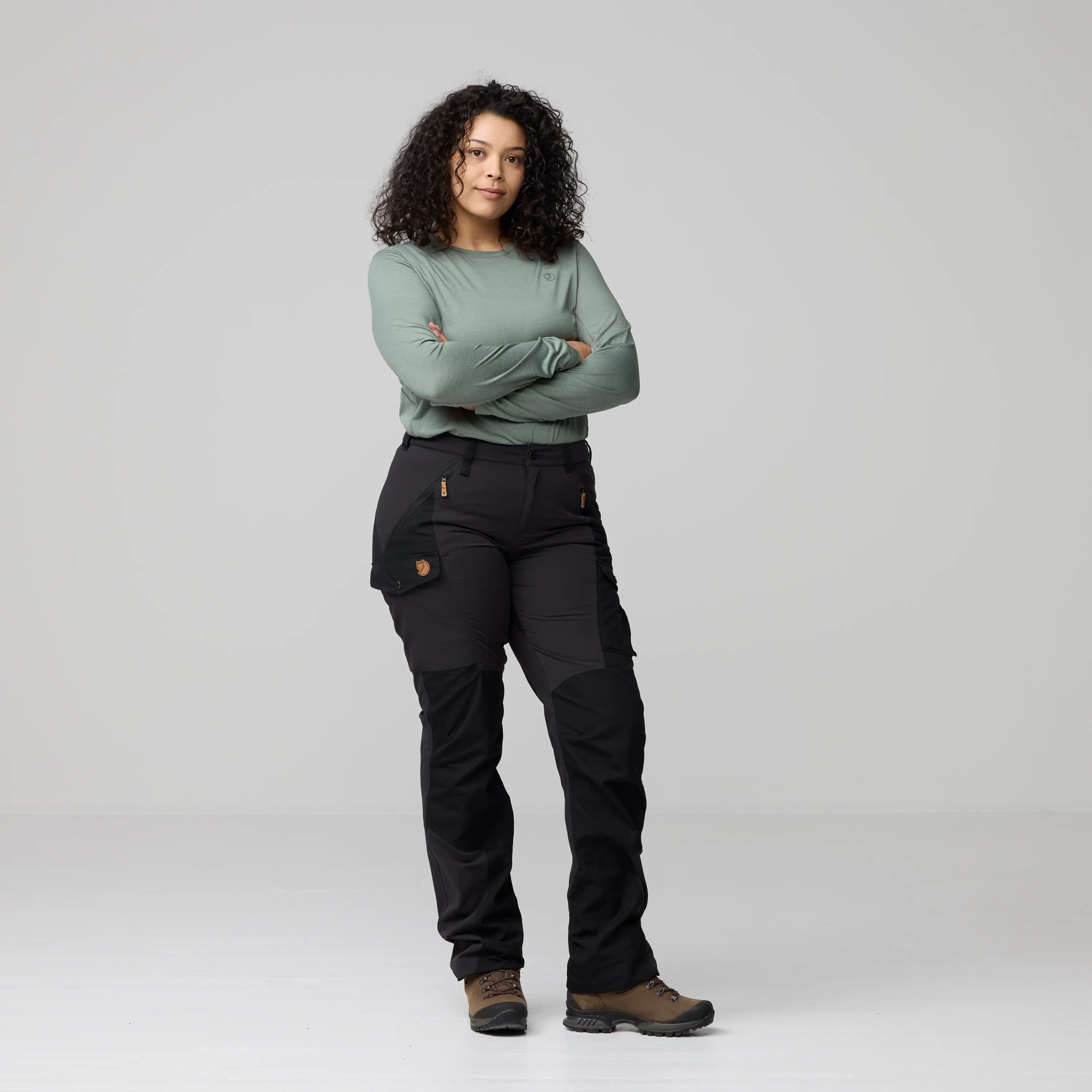 Nikka Trousers Curved W Long 